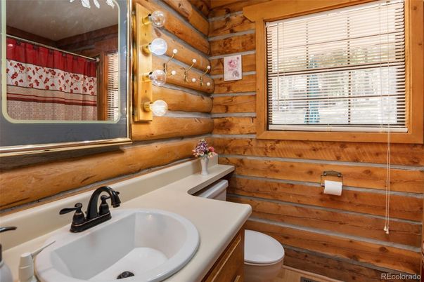 Bathroom, Interior, Wooden Walls