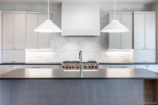 Interior, Kitchen, Pendant Lights, Stainless Steel Appliances