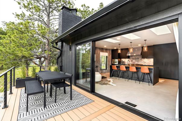Exterior, Kitchen, Pendant Lights
