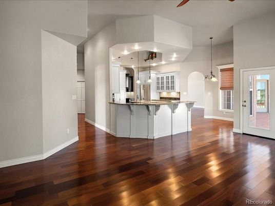Interior, Pendant Lights, Wood Texture Flooring
