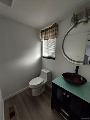 Bathroom, Interior, Wood Texture Flooring