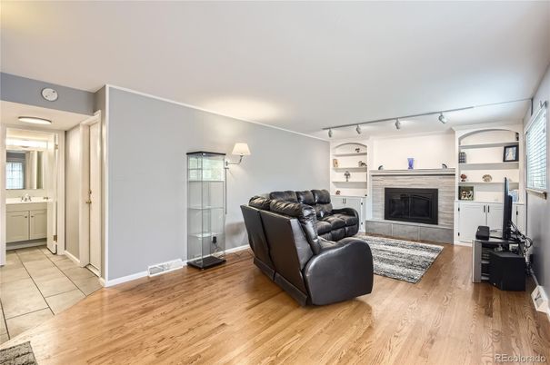 Fireplace, Interior, Living room, Wood Texture Flooring