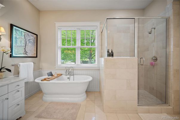 Bathroom, Free Standing Baths, Glass Shower, Interior