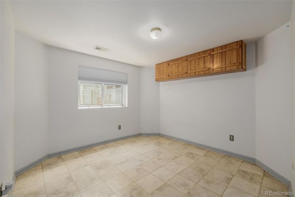 Empty room, Interior