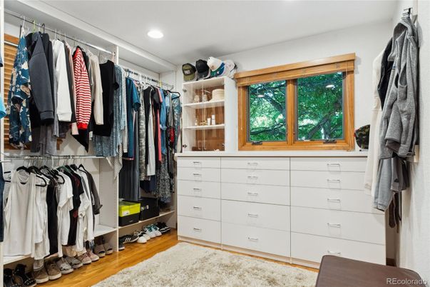 Interior, Recessed Lighting, Walk-in Closets, Wood Texture Flooring
