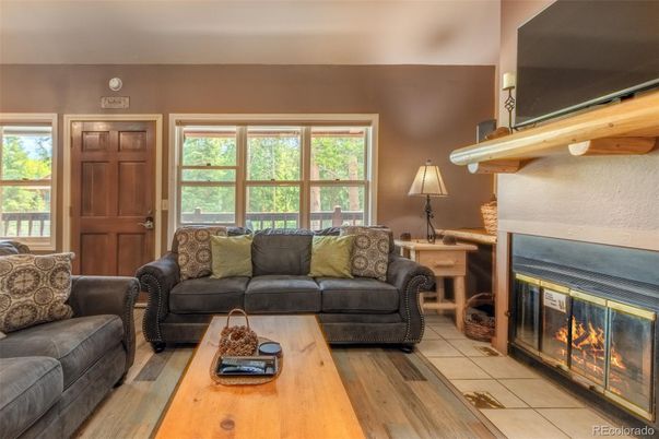 Fireplace, Interior, Living room, Wood Texture Flooring