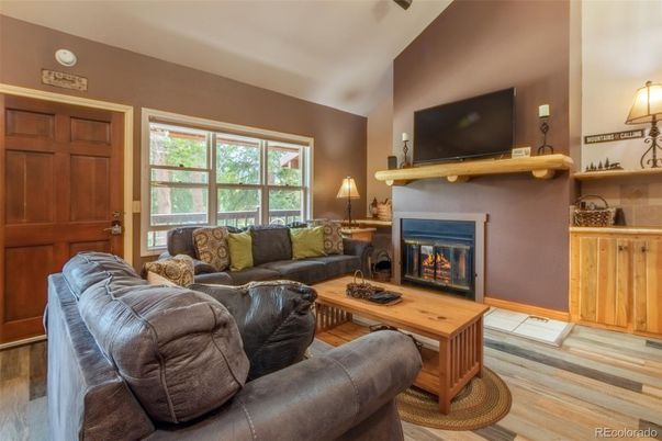 Fireplace, Interior, Living room, Wood Texture Flooring