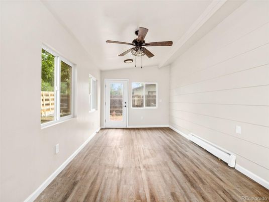 Empty room, Interior, Wood Texture Flooring