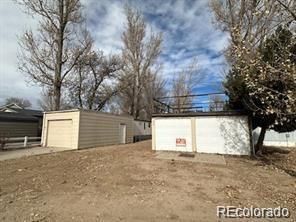 Backyard, Detached Garage, Exterior