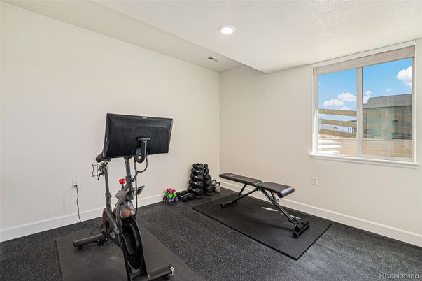 Fitness Equipment, Interior, Recessed Lighting