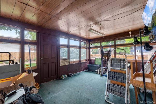 Interior, Sun Room, Wooden Ceilings