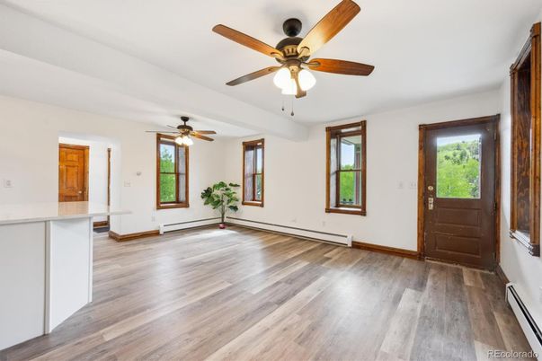 Empty room, Interior, Wood Texture Flooring