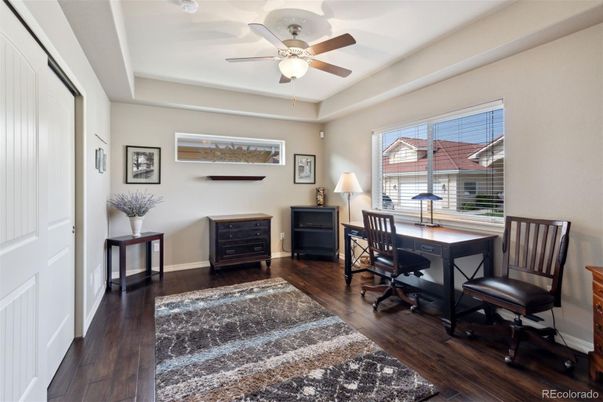 Home Office, Interior, Wood Texture Flooring