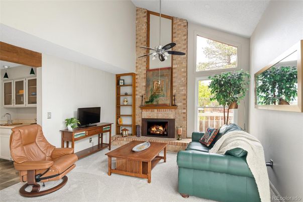 Fireplace, Interior, Living room, Stone Walls