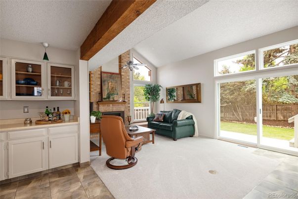Fireplace, Interior, Living room, Stone Walls