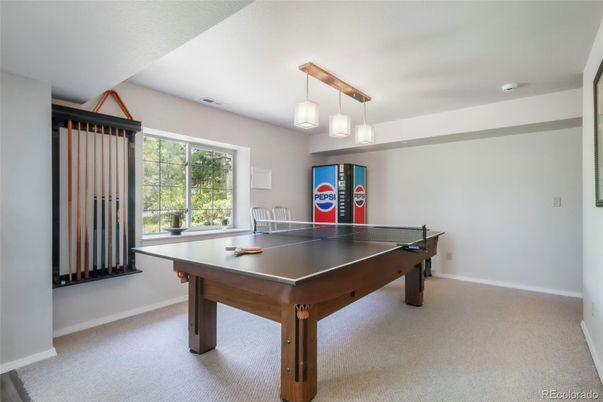Game Room, Interior, Pendant Lights