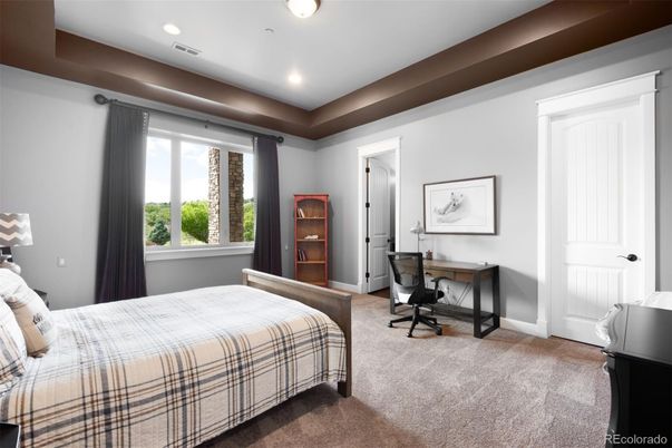 Bedroom, Home Office, Interior, Recessed Lighting