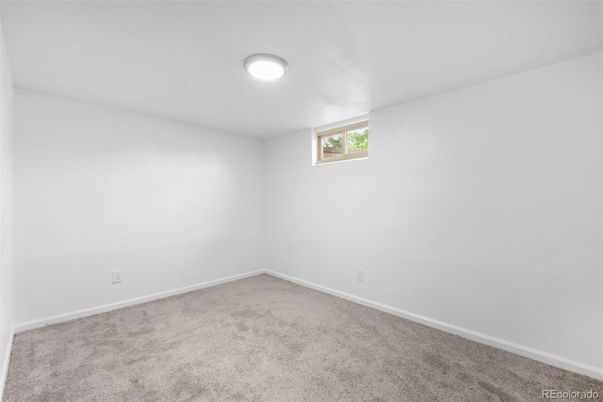 Empty room, Interior