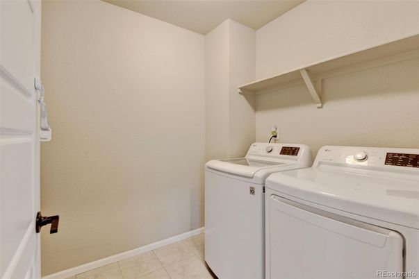 Interior, Washer