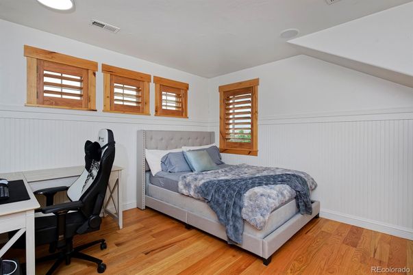 Bedroom, Home Office, Interior, Wood Texture Flooring