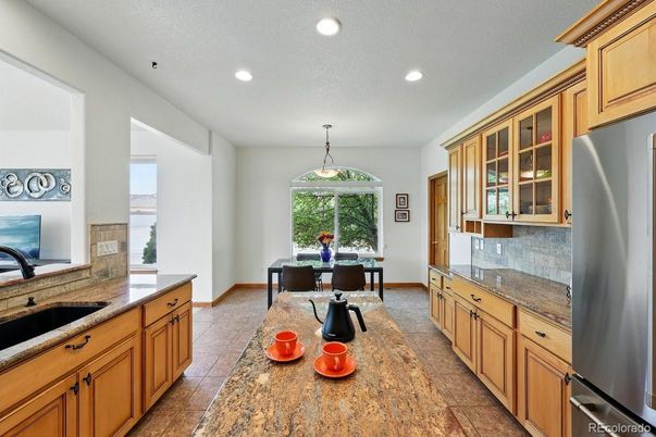 Dining room, Interior, Kitchen, Pendant Lights, Recessed Lighting