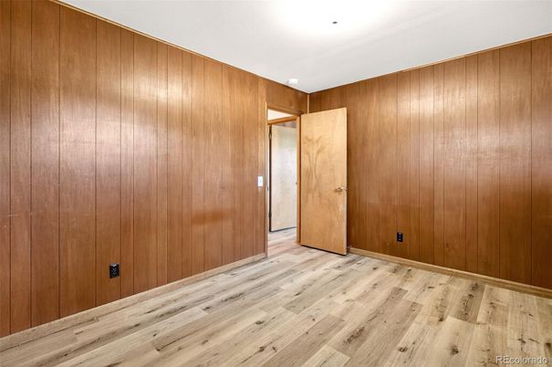Empty room, Interior, Wood Texture Flooring, Wooden Walls