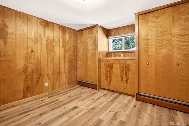 Empty room, Interior, Wood Texture Flooring, Wooden Walls