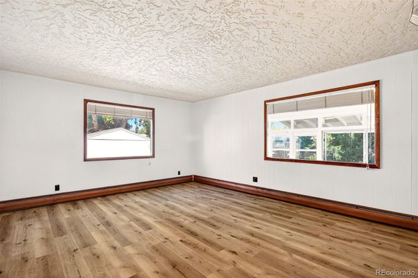 Empty room, Interior, Wood Texture Flooring