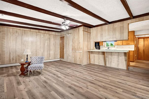 Interior, Wooden Beams, Wood Texture Flooring, Wooden Walls