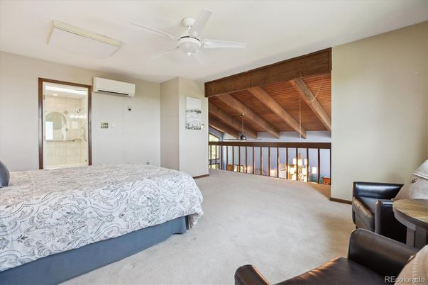 Bedroom, Interior, Wooden Beams, Wooden Ceilings