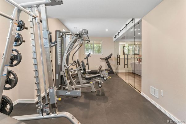 Fitness Equipment, Interior, Recessed Lighting