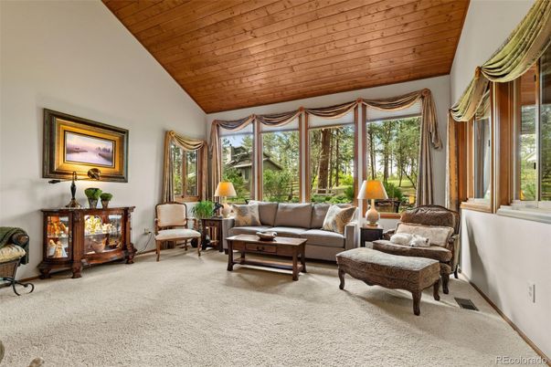Interior, Living room, Wooden Ceilings