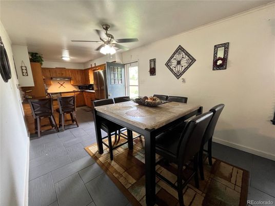 Dining room, Interior, Kitchen