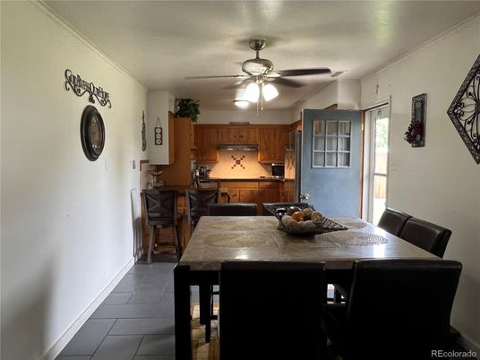 Dining room, Interior, Kitchen