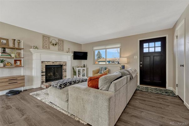 Fireplace, Interior, Living room, Wood Texture Flooring
