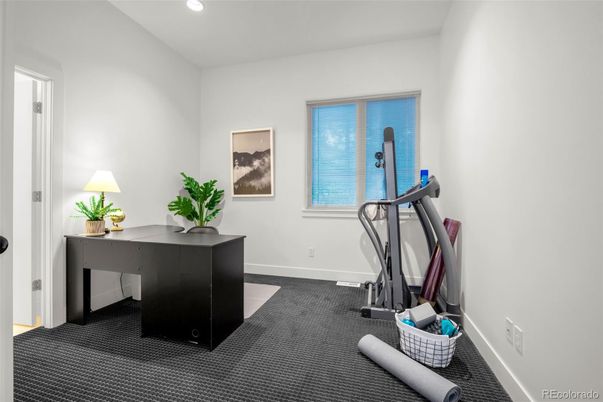 Fitness Equipment, Home Office, Interior, Recessed Lighting