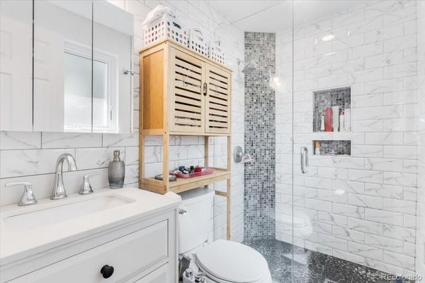 Bathroom, Glass Shower, Interior, Marble, Marble Walls