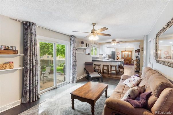 Interior, Kitchen, Living room, Recessed Lighting