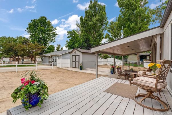 Backyard, Detached Garage, Exterior
