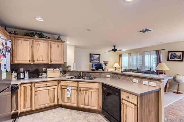 Interior, Kitchen, Recessed Lighting