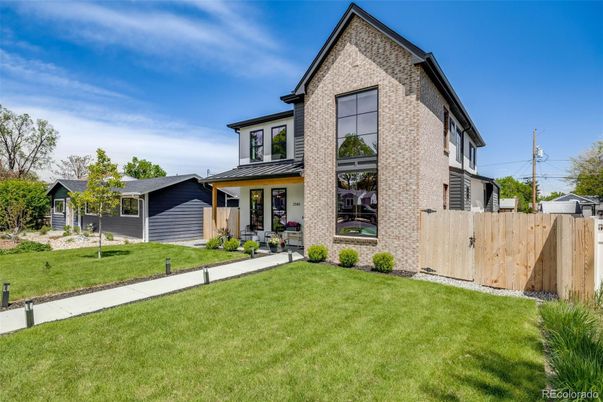 Backyard, Exterior, Facade, Brick Facade, Farmhouse