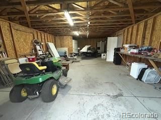 Garage, Interior, Wooden Beams, Wooden Ceilings, Wooden Walls