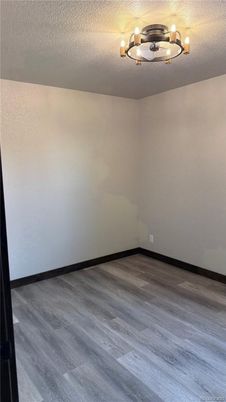 Chandelier, Empty room, Interior, Wood Texture Flooring