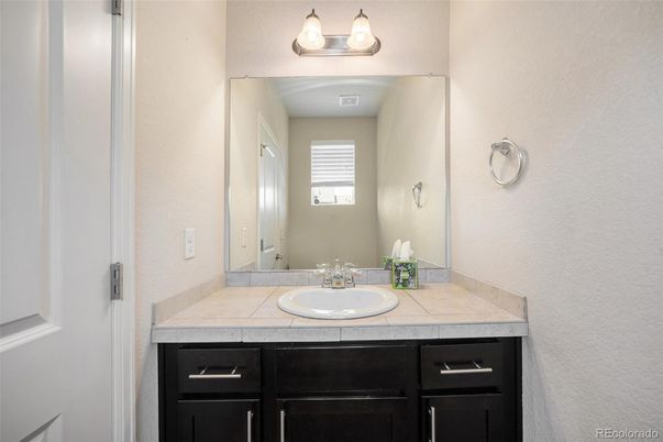 Bathroom, Interior, Tile Countertops