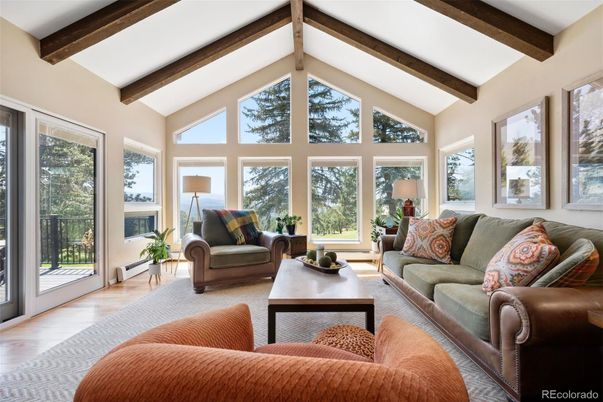Interior, Living room, Wooden Beams, Wood Texture Flooring