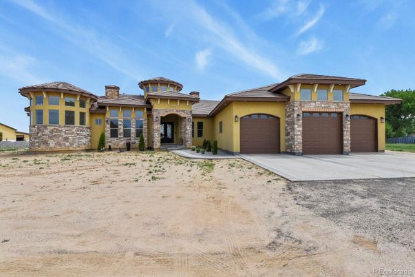 Attached, Backyard, Exterior, Facade, Mediterranean