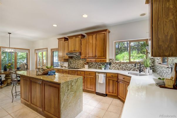 Dining room, Interior, Kitchen, Pendant Lights, Recessed Lighting