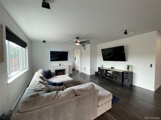 Fireplace, Interior, Living room, Wood Texture Flooring
