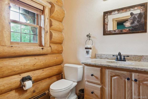 Bathroom, Interior, Wooden Walls