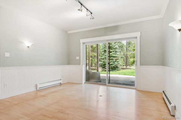 Empty room, Interior, Wood Texture Flooring